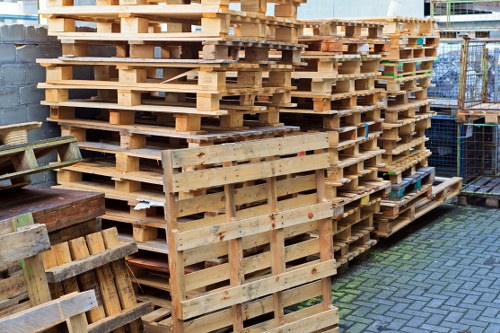 Eco-friendly waste management practices on a builder's site